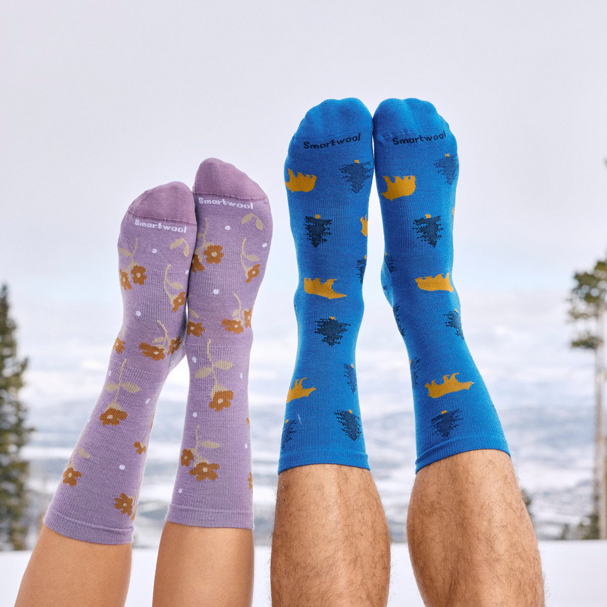 Smartwool Everyday Through the Trees Crew Socks