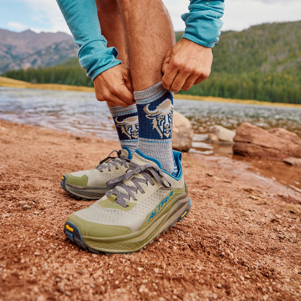 Smartwool Hike Bison Crew Socks