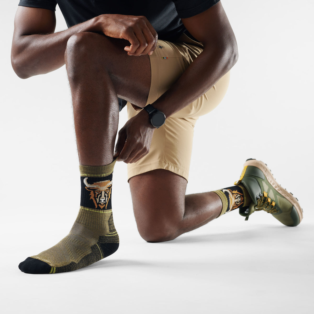 Smartwool Hike Bison Crew Socks