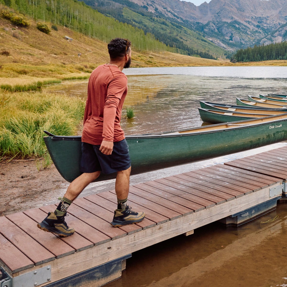 Smartwool Hike Bison Crew Socks