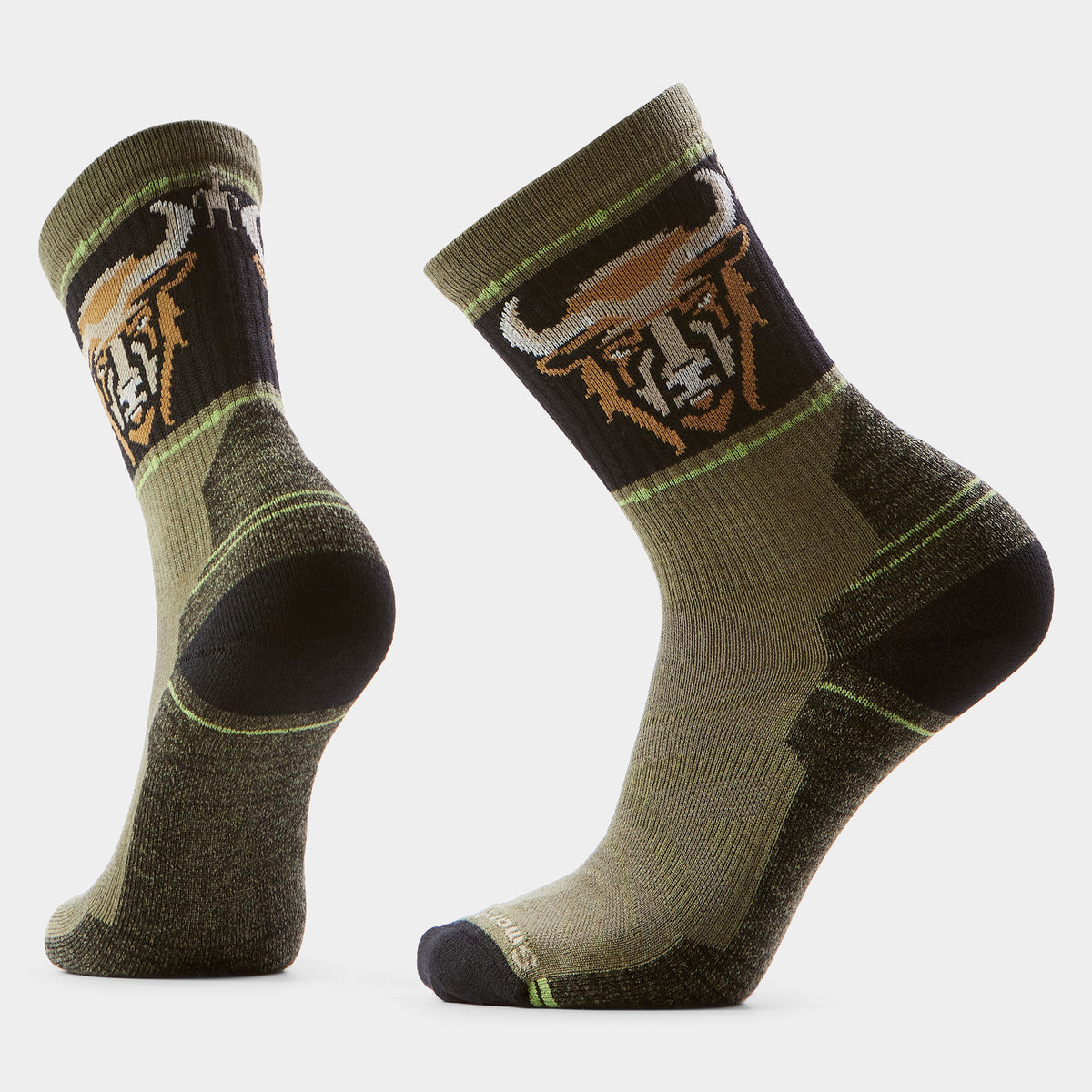 Smartwool Hike Bison Crew Socks