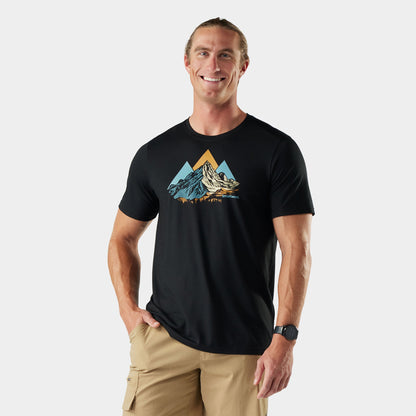 Smartwool Men's Peak Bagger Active Short Sleeve Graphic Tee