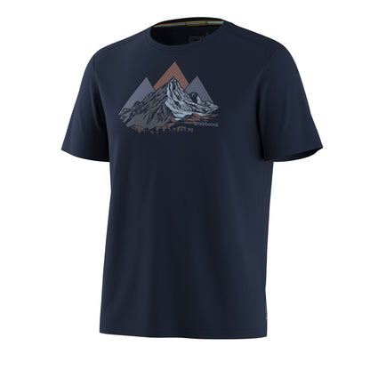 Smartwool Men's Peak Bagger Active Short Sleeve Graphic Tee