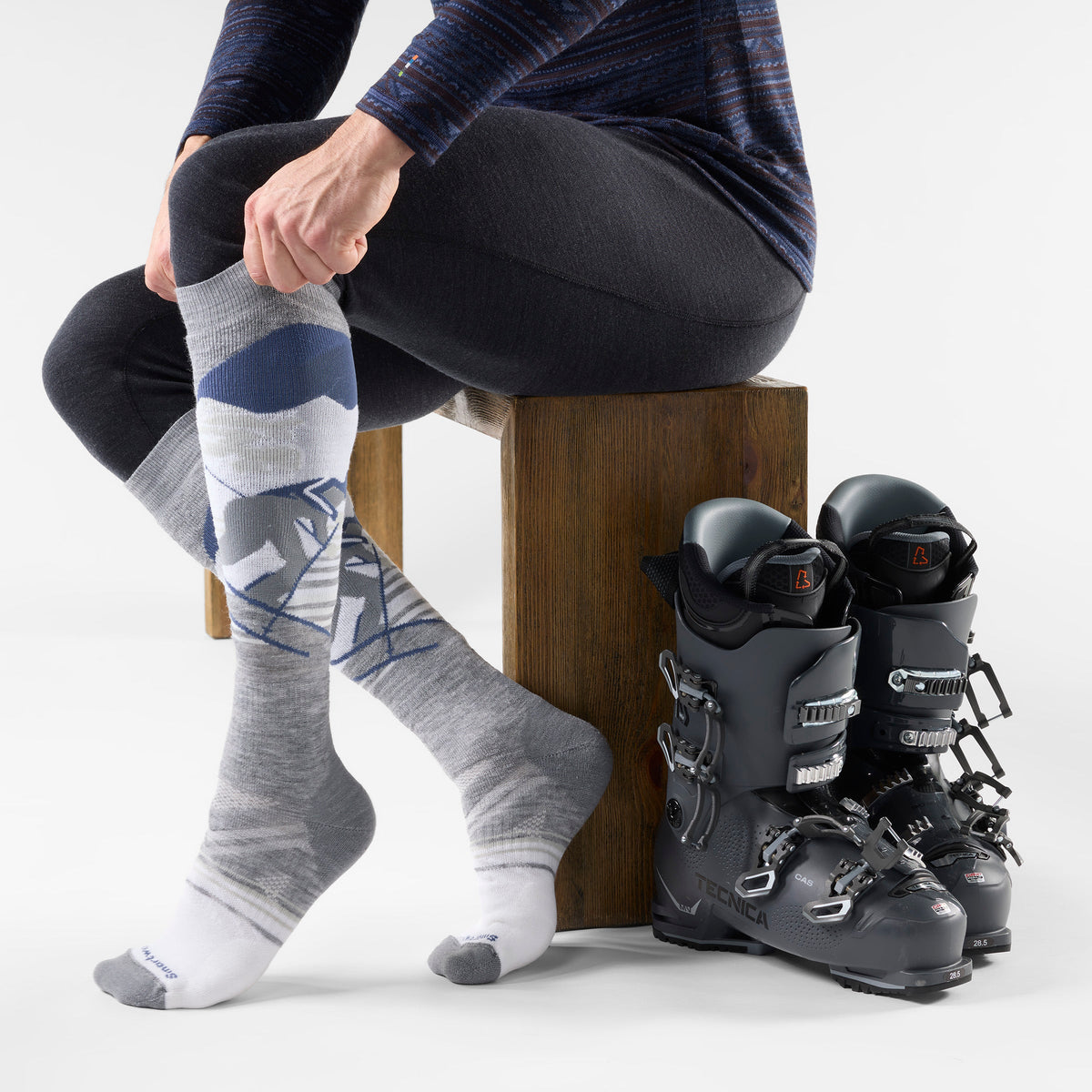 Smartwool Ski Chute the Moon Over the Calf Socks