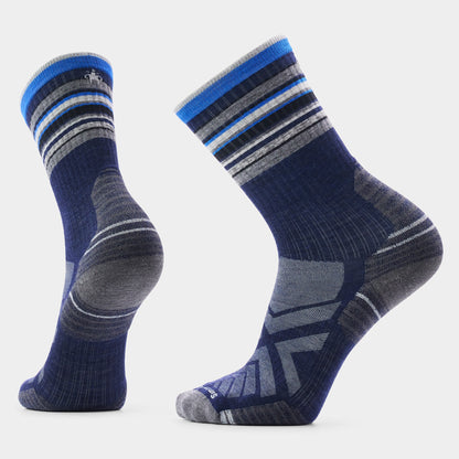 Smartwool Hike Striped Crew Socks