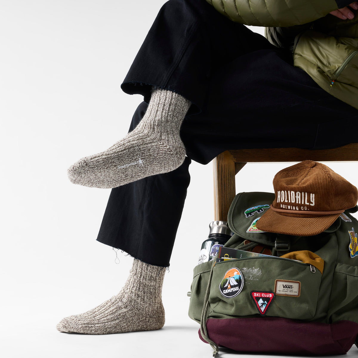 Smartwool Everyday Cozy Heritage Rib Crew Socks