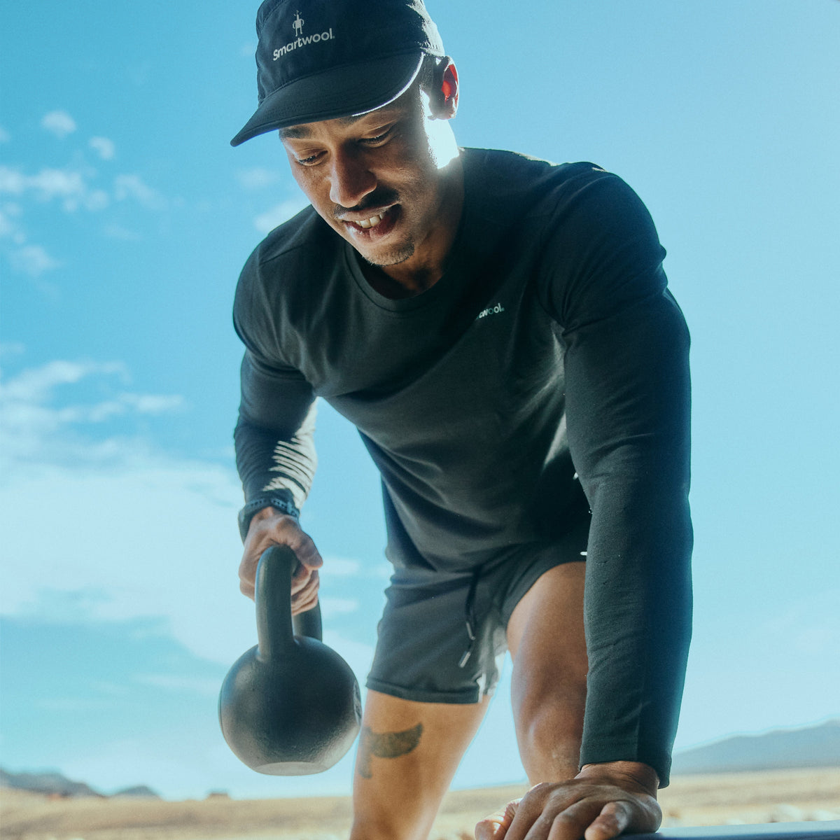 Smartwool Men's Summit Quest Active Long Sleeve Graphic Tee