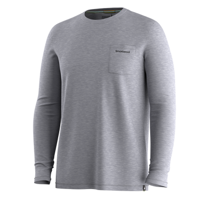 Smartwool Men's Hemp Blend Go Far Bear Long Sleeve Graphic Tee