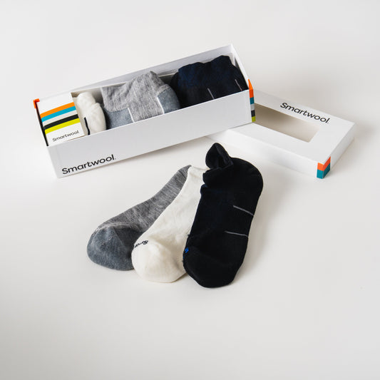 Smartwool Run Low Ankle Socks Trio Gift Box