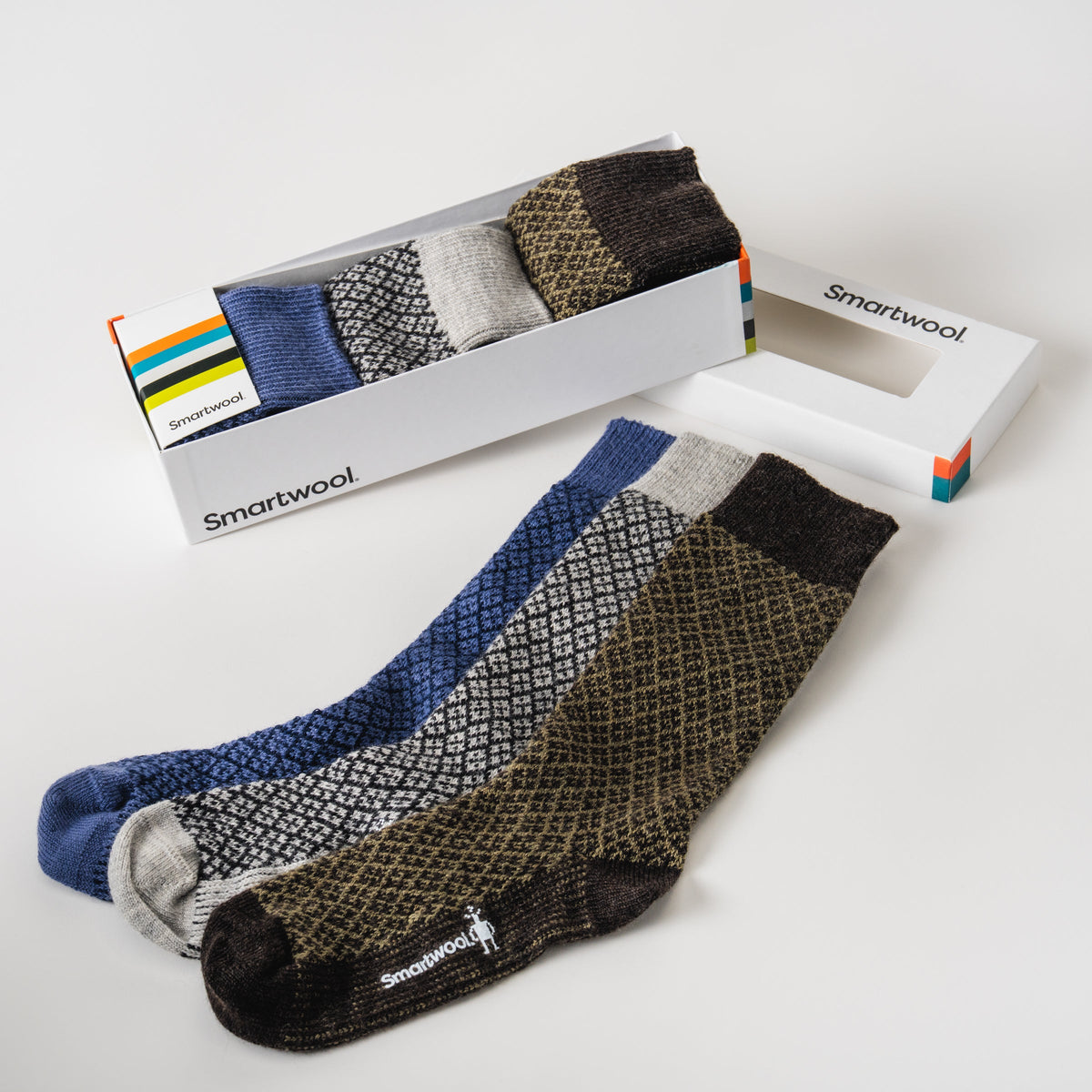 Smartwool Everyday Cozy Mercantile Crew Socks Trio Gift Box