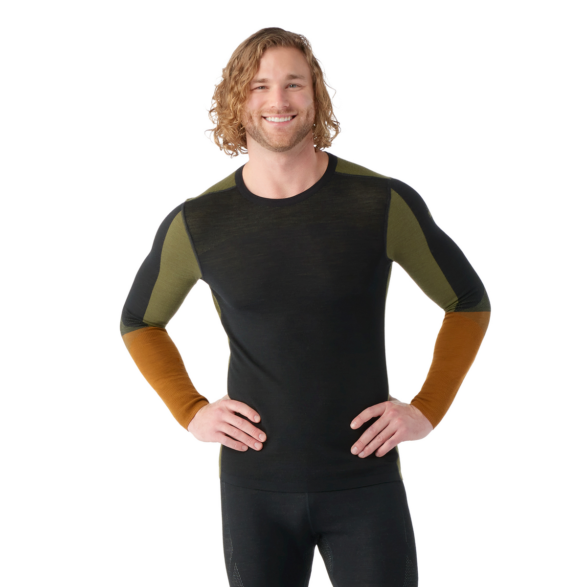 Smartwool Men's Intraknit™ Thermal Merino Base Layer Colorblock Crew