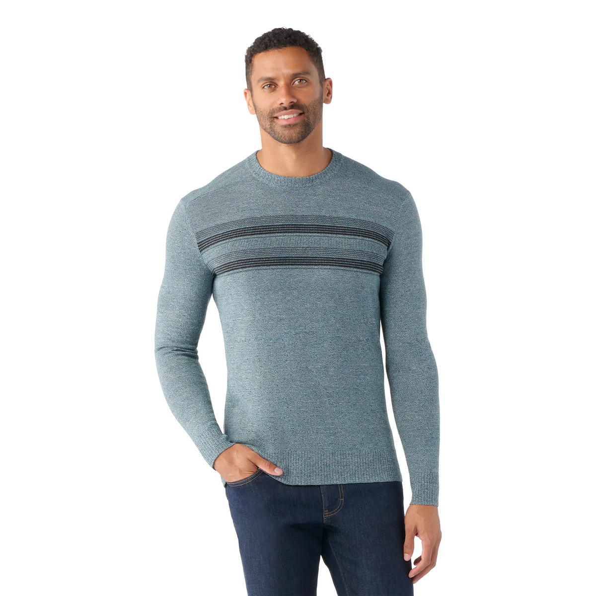 Smartwool Men's Sparwood Stripe Crew Sweater