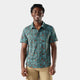 Dusty Teal Geo Floral