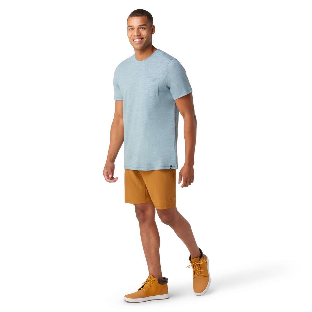 Smartwool Men's Merino Hemp Blend Short Sleeve Pocket Tee