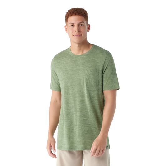 Smartwool Men's Merino Hemp Blend Short Sleeve Pocket Tee