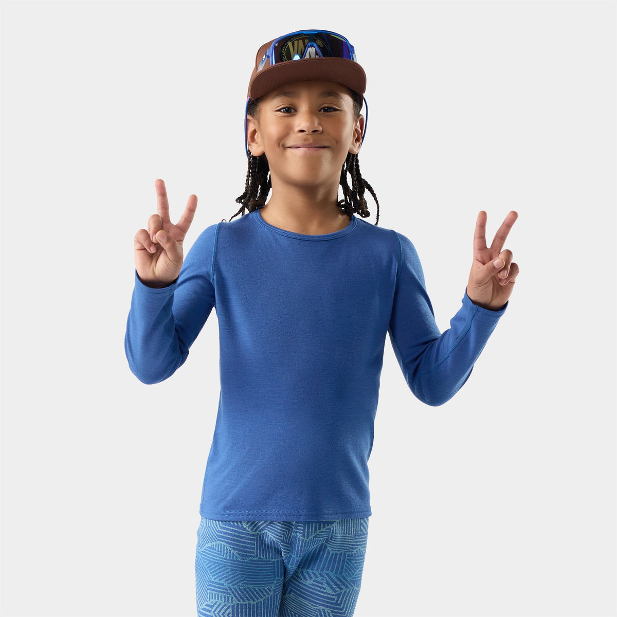 Smartwool Kids' Classic Thermal Merino Base Layer Crew